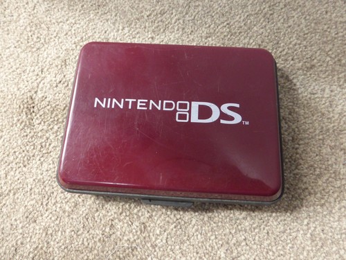 Nintendo maroon hard case - maroon, ds