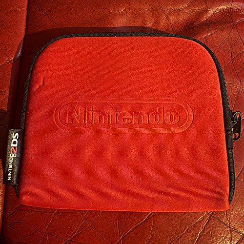 Nintendo 2ds red black - 2ds, travel