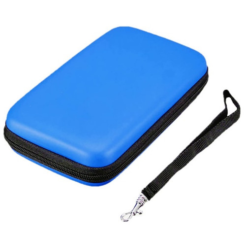 Blue carry storage - storage, hard